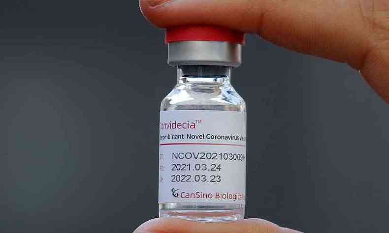 CanSino, vacina chinesa(foto: AFP / JAVIER TORRES)