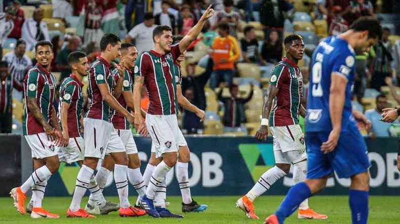 Jogadores da Raposa foram facilmente envolvidos pelo tricolor carioca e pouco criaram, principalmente na segunda etapa (foto: Lucas Meron/Fluminense)