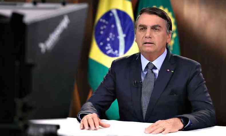 O presidente Jair Bolsonaro participou ontem de painel sobe biodiversidade na ONU e voltou a culpar ONGs por crimes ambientais (foto: Marcos Correa/PR)