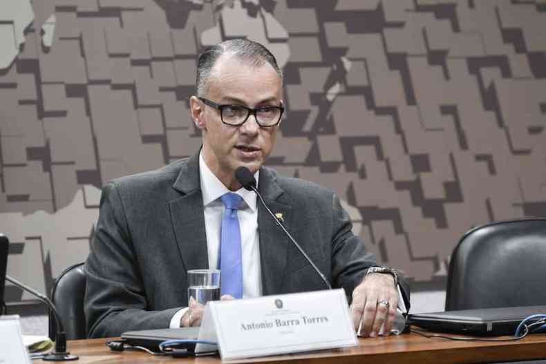 Barra Torres afirmou que no existe prazo para aprovao da vacina(foto: Leopoldo Silva/Agncia Senado)