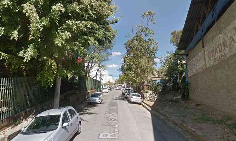 Vtimas estavam na Rua Jos Sebastio Daher quando foram rendidas(foto: Reproduo da internet/Google Maps)