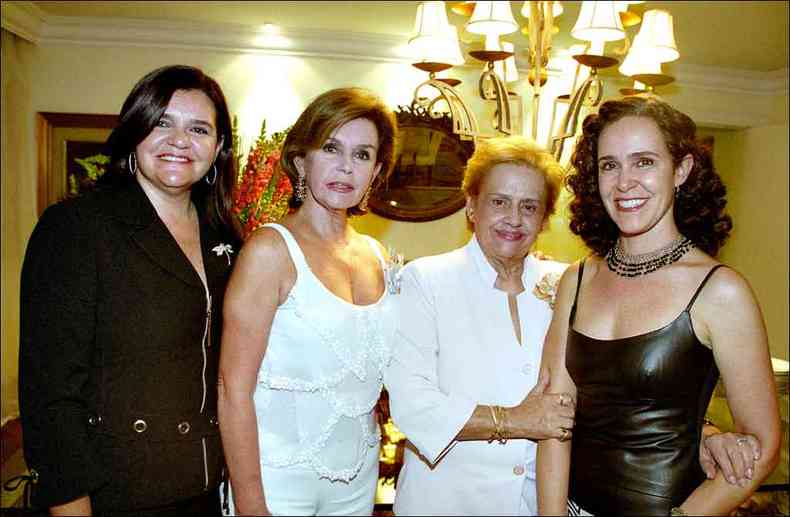 Soraia, Josefina Veloso, Maria Luisa Levindo Coelho e Lilian Vidigal(foto: Marcos Vieira/em/d. a press)