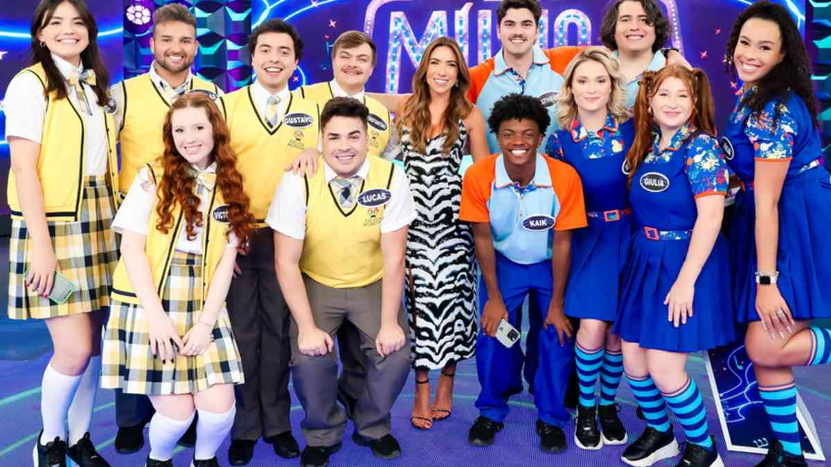 Atores de 'Carrossel' e 'Chiquititas' ensaiam para 'Dance se puder