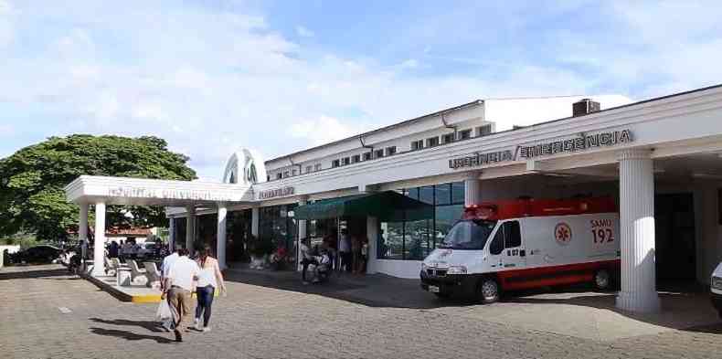 Beb estava internado em estado grave no Hospital Alzira Velano(foto: TV Alfenas/Divulgao )