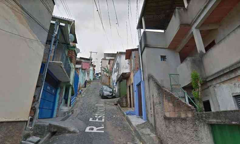 Crime aconteceu em bar na rua Estevo Messias(foto: Reproduo/Google Street View)