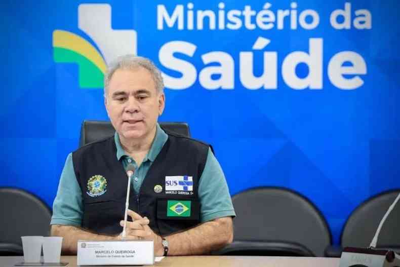 O ministro da Sade, Marcelo Queiroga