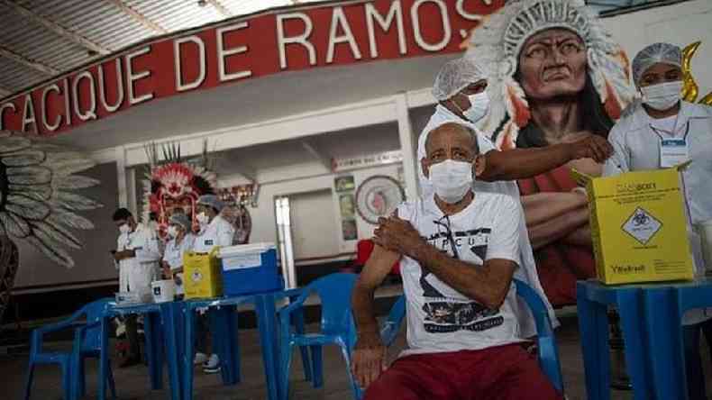 Vacinação contra a covid-19 no Rio de Janeiro