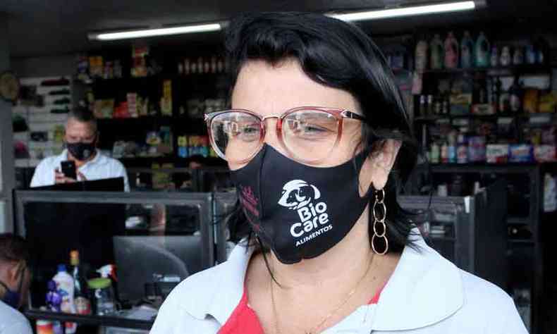 Eliziene Gomes diz que lojas restringem compra de leo a 50 caixas(foto: Edsio Ferreira/EM/D.A Press)