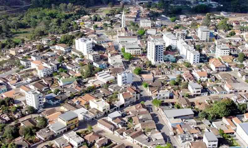 Vista geral de Carmo do Cajuru