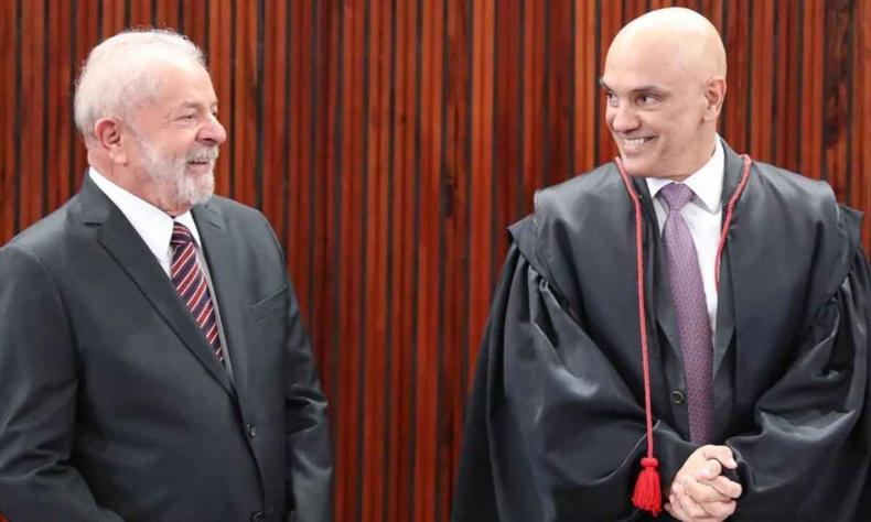 Lula e Alexandre de Moraes