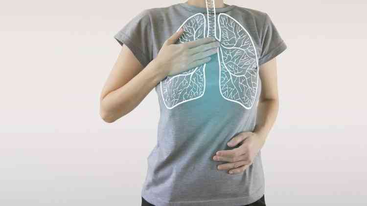 Ilustrao de pulmo