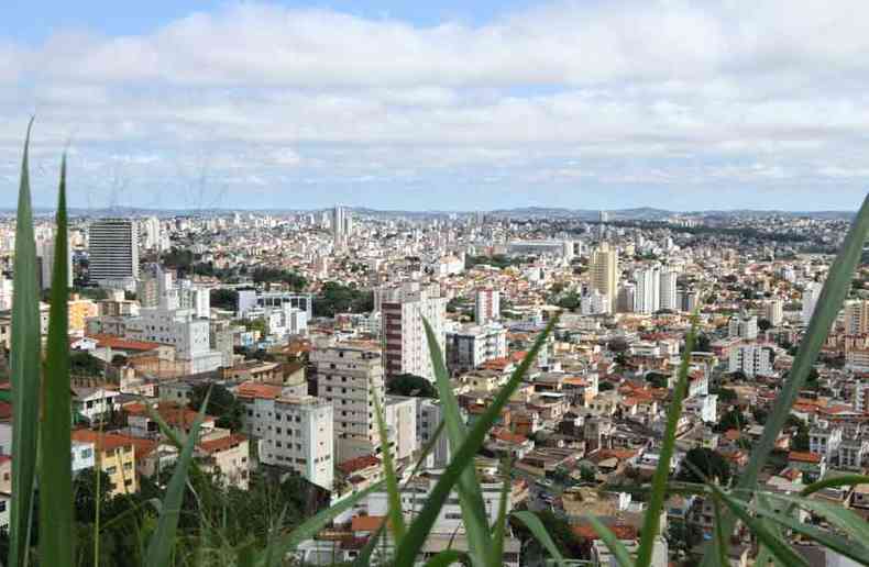 Vista de Belo Horizonte: 745 mil imveis so tributados pela prefeitura na capital mineira(foto: Jair Amaral/EM/D.A Press %u2013 26/11/19)
