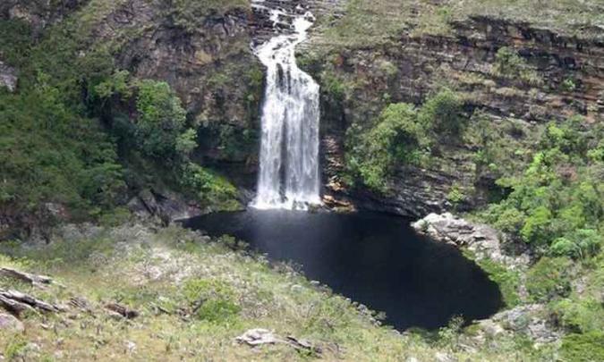 O homem se perdeu na trilha da Cachoeira das Braúnas(foto: Wikimedia Commons/ Reprodução) O homem se perdeu na trilha da Cachoeira das Braúnas(foto: Wikimedia Commons/ Reprodução)