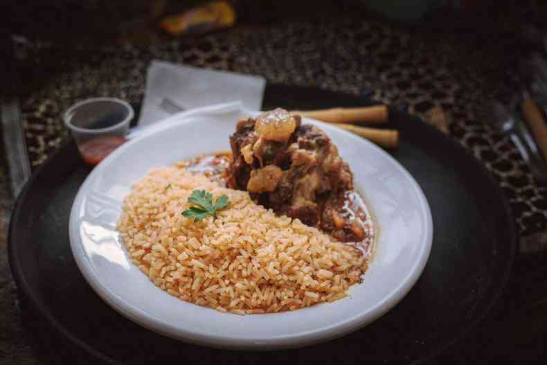 rabada com o arroz temperado boulaye Malewa Food