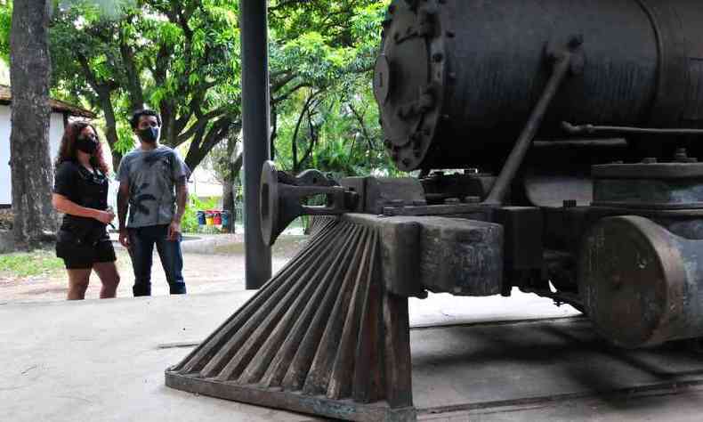 Museu Histrico Ablio Barreto tem exposio em ambiente fechado e aberto(foto: Gladyston Rodrigues/EM/D.A. Press)