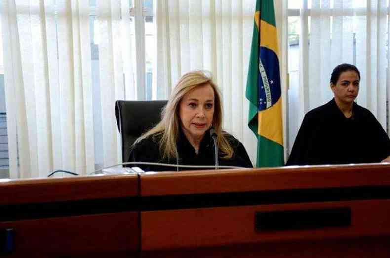 Em 17 de abril, a mineira ngela Cato toma posse, em Braslia, como corregedora-geral do Tribunal Regional Federal da 1 Regio(foto: TRF1 Press/Divulgao)