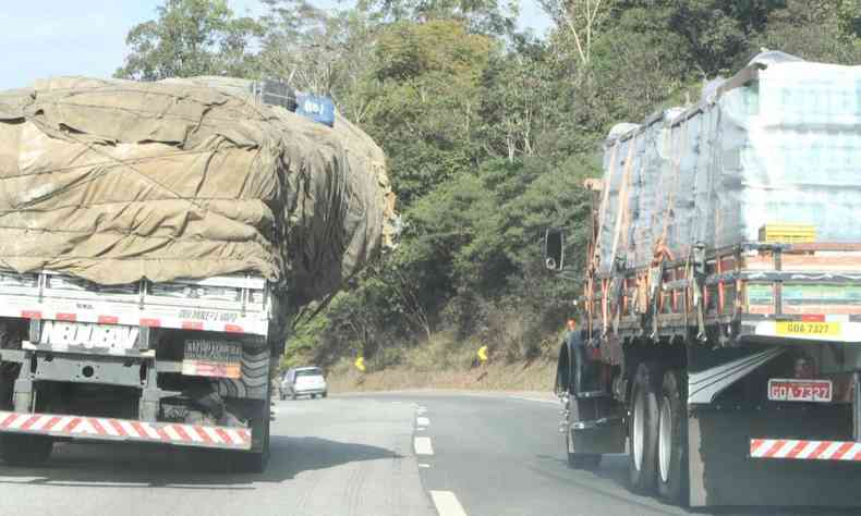 Caminho com sobrecarga