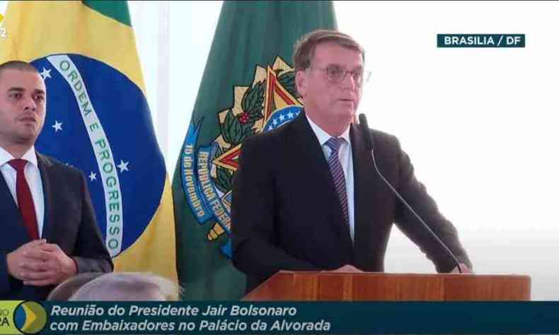 Bolsonaro atacou a Justia Eleitoral e a integridade das urnas