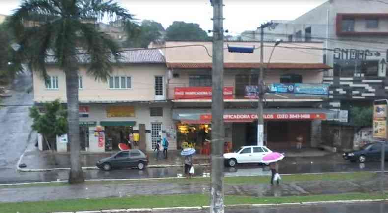 Av. Raul Teixeira da Costa Sobrinho em Santa Luzia no bairro Boa Esperana (foto: Reproduo/ Google Maps)