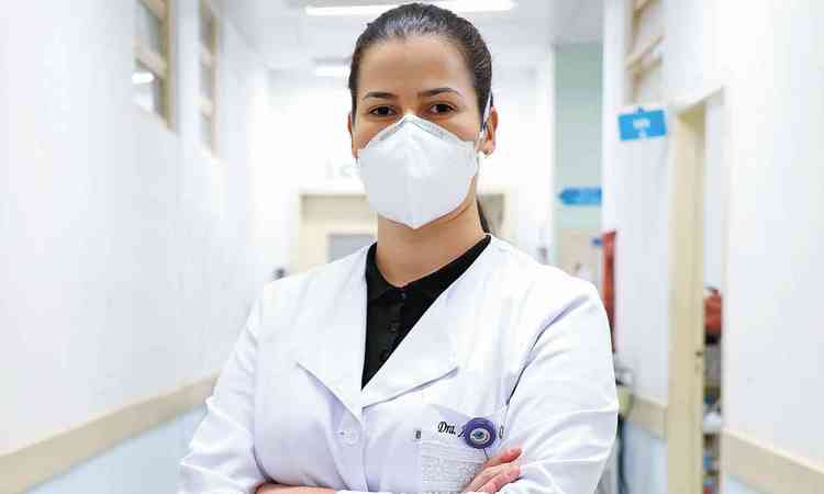 Aline Martins Cardoso, coordenadora da especialidade de clnica mdica do Hospital da Baleia