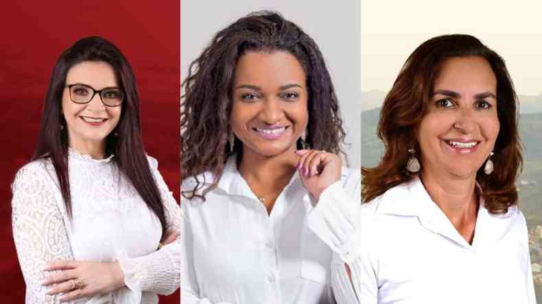 Beatriz Madureira, Rose Flix e Dayse Pico so algumas das vereadoras eleitas em MG em 2020(foto: Divulgao )