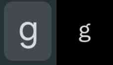 Internet descobre que o 'g' do teclado não é igual ao que aparece no texto