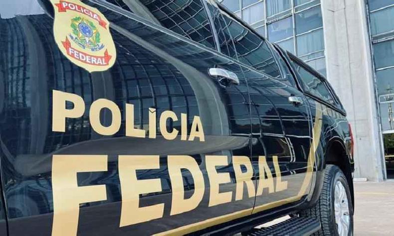 PF cumpriu mandado expedido pelo STF(foto: Divulgação/PF) PF cumpriu mandado expedido pelo STF