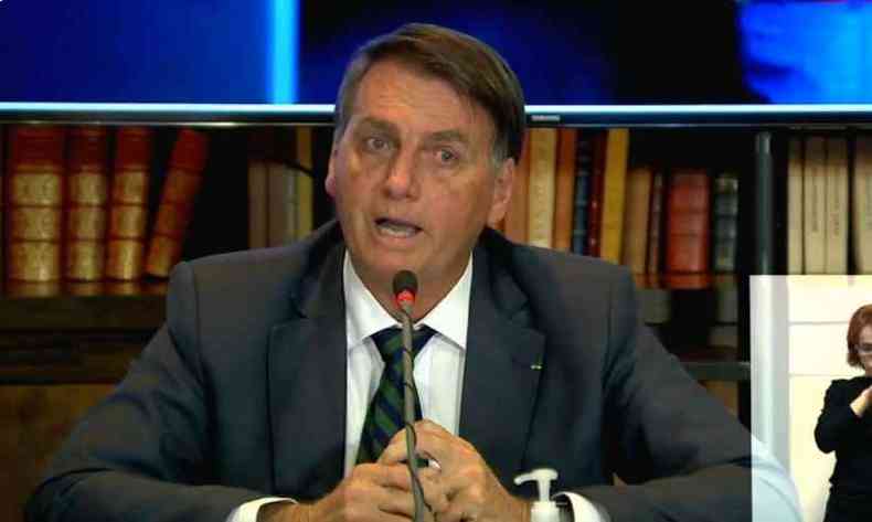 Bolsonaro disse que apresentaria provas contra urna eletrnica, mas recuou(foto: Reproduo/Facebook)