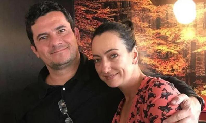 Rosângela Moro disse que 'algumas pessoas perderam a razão'(foto: Redes Sociais/Reprodução) Moro e Rosângela