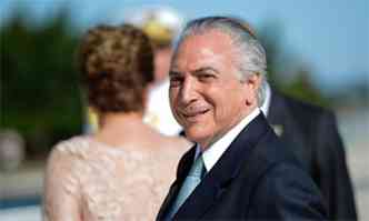 O presidente em exerccio Michel Temer(foto: Marcelo Camargo/ Agncia Brasil)