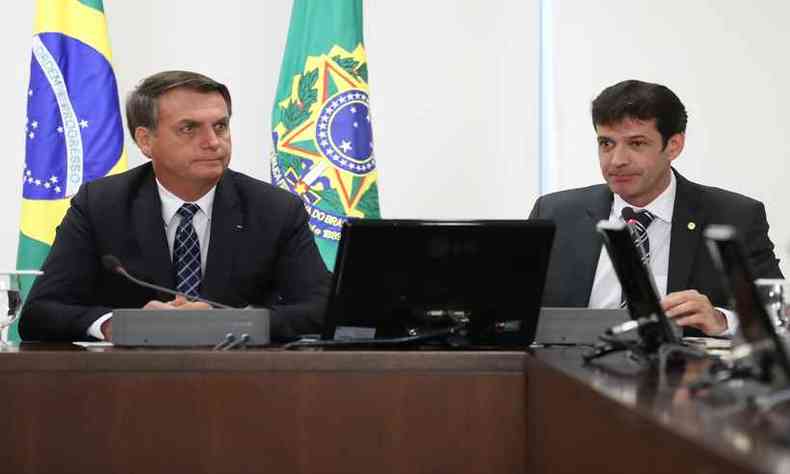 Bolsonaro e lvaro Antnio (foto: Wikimedia Commons)