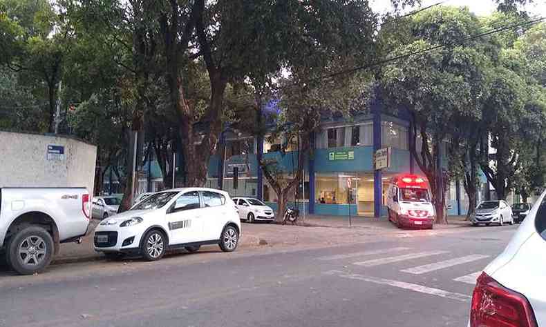 Policlnica Municipal de Governador Valadares, local onde os casos suspeitos de COVID-19 so testados(foto: Tim Filho)