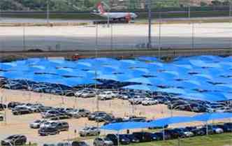 No aeroporto em Confins, a diria saltou de R$ 30 para R$ 60 em janeiro(foto: Euler Junior/EM/D.A Press)