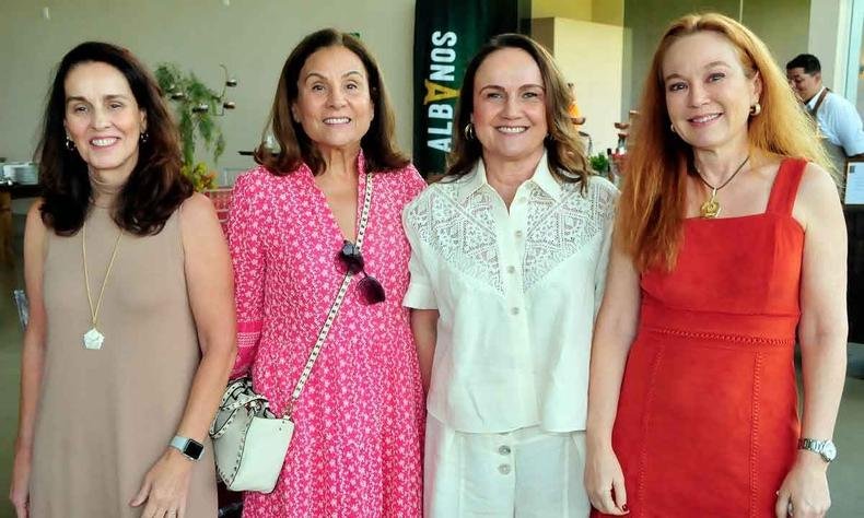 Patricia Magalh�es, �ngela Drumond, M�rcia Carvalhaes e Luciana Barbosa 
