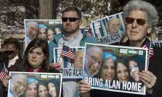 Americanos pediram ajuda a Obama pela libertao de Alan Gross(foto: PAUL J. RICHARDS / AFP)