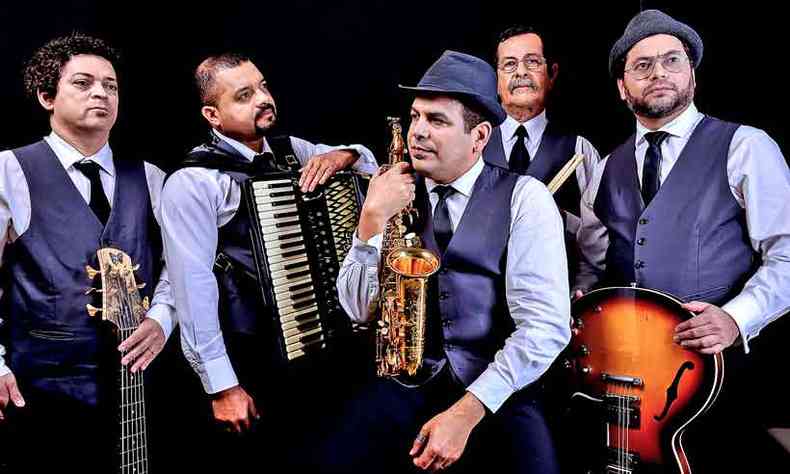 O Spok Quinteto vai fechar a programao do festival on-line, no domingo(foto: Edson Acioli/divulgao)