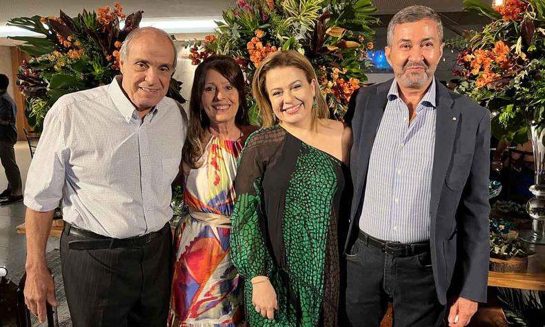 Carlos Augusto Assis, Julia Bassalo, Adriane Portela e Carlos Alberto Alencar