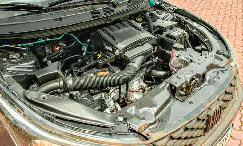 O motor 1.3 oferece equilbrio entre desempenho e consumo de combustvel(foto: jorge lopes/em/d.a press)