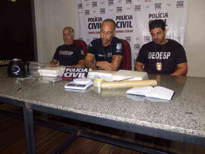 A Polcia Civil investigou o suspeito h pelo menos trs meses (foto: Polcia Civil/Divulgao )