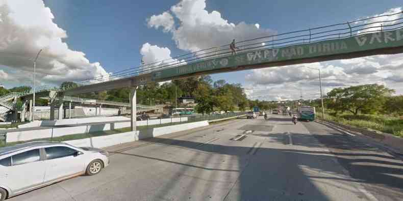 Acidente aconteceu prximo ao Bairro Serra Verde(foto: Google Street View/Reproduo)