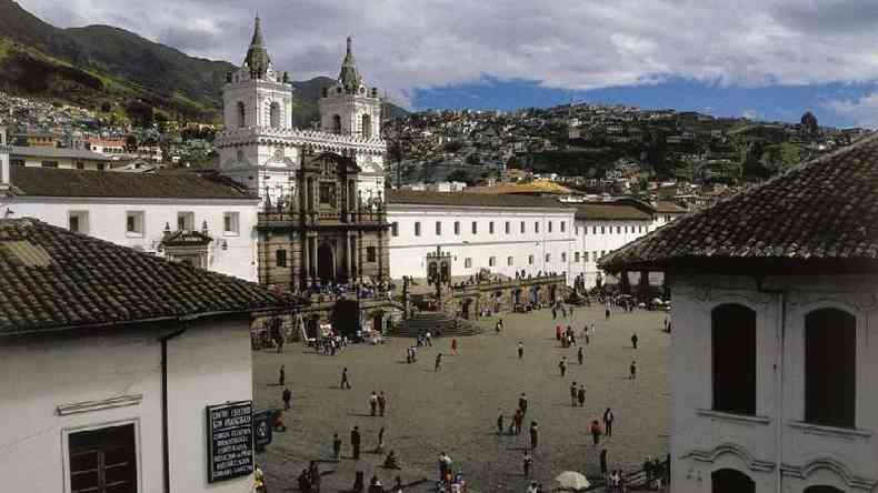 Quito foi declarada Patrimnio da Humanidade pela UNESCO h 43 anos.(foto: Getty Images)