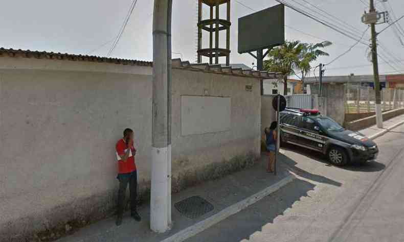Suspeitos foram levados para delegacia de planto em Ribeiro das Neves(foto: Reproduo da internet/Google Maps)