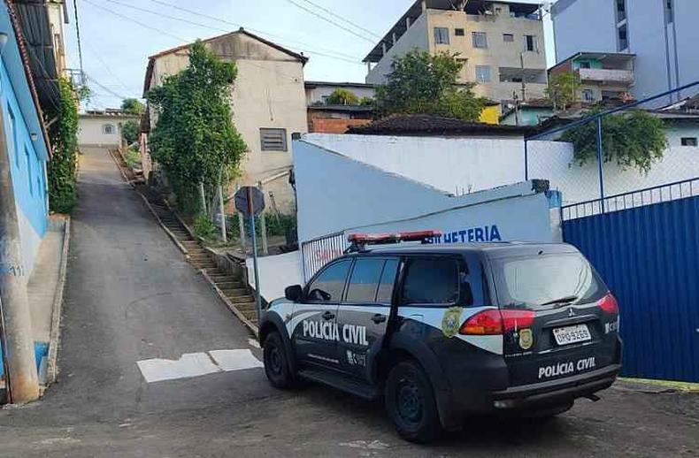 Investigações para se chegar aos menores torturadores durou quase dois meses(foto: PCMG) Investigações para se chegar aos menores torturadores durou quase dois meses
