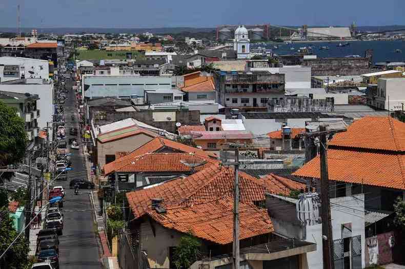 Terceira cidade do Par, Santarm demorou a adotar isolamento e agora sofre com a pandemia(foto: Nelson Almeida/AFP)
