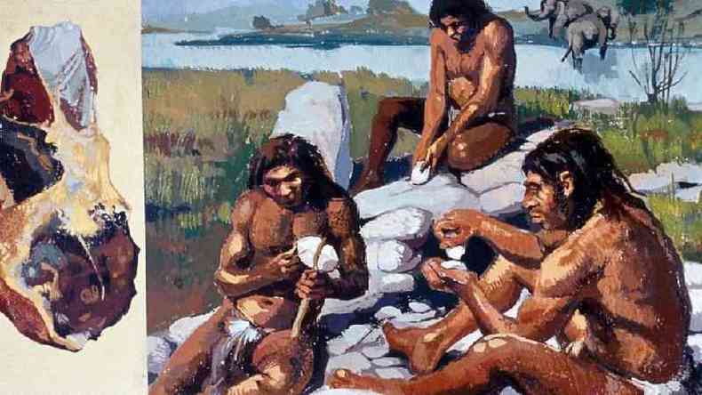  possvel que os neandertais tenham tido um sistema de comunicao verbal parecido com o dos humanos(foto: Getty Images)