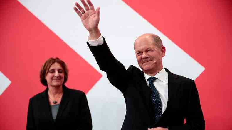 O partido social-democrata de Olaf Scholz foi o mais votado na Alemanha