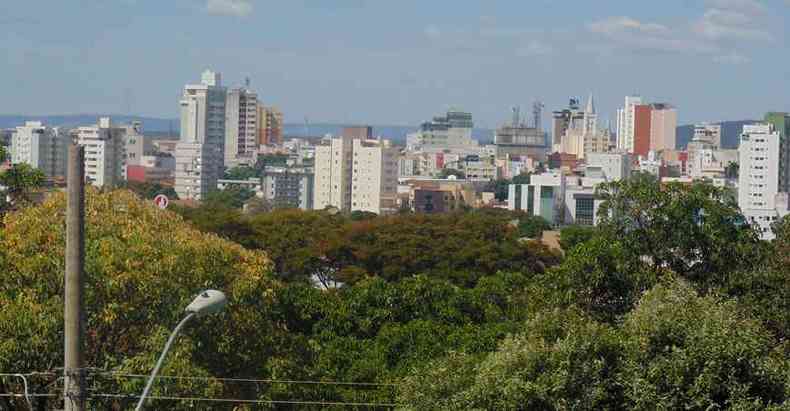 Montes Claros, no Norte de Minas,  uma das reas que podem ter altas precipitaes e sofrer com tempestade(foto: Luiz Ribeiro/EM/D.A Press %u2013 17/4/16 )