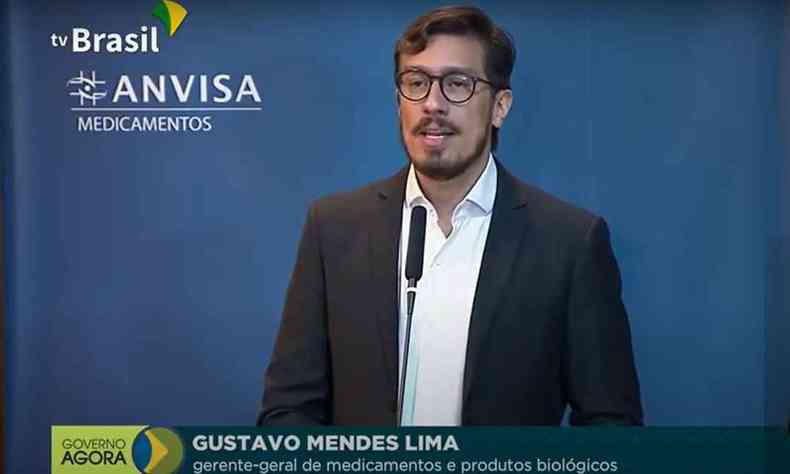 Em reunio, ANVISA recomendou o aval emergencial para o uso da CoronaVac.(foto: Reproduo/TV Brasil)