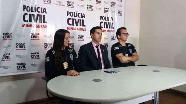 Detalhes sobre as investigaes foram divulgados nesta quarta-feira(foto: Polcia Civil / Divulgao)