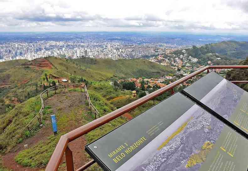 Parque Serra do Curral, com vista para toda BH